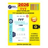 Ergi Yayınları 2026 Tyt Geometri 24 Deneme 4 Farklı Seviye + Tablet Kalem