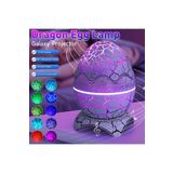 ErginGroup Dinozor Bluetooth Hoparlör Radyo Müzik Masa Gece Lambası Galaxy Led Projektör Işık Dinazor Yumurtası