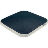 Ergo Active Balance Oturma Minderi, Ofis Sandalyeleri Için Ergonomik Hava Yastığı, Optimum Oturma Duruşu ve Siyatik Rahatlatıcı, Vücut Duruşunu Destekler, Ergo-Serisi, Kumaş Kılıf Kadife Grisi - Ahşap