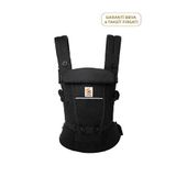 Ergobaby Adapt Mesh Onyx Black 3,5 - 20,4 Kg Kanguru - Siyah