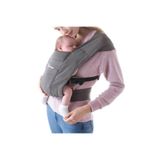 Ergobaby Embrace Soft Knit , 0-1 Yaş Ve 3 Farklı Taşıma Pozisyonlu Yeni Doğan Kangurusu Heather Grey