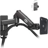 Ergoflex Nb F150 17"-35" Duvara Montaj Amortisörlü Monitör Standı Yeni Versiyon - Siyah