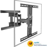 Ergoflex NB P6 LCD LED 40"–80" Vesa Ultra Ince Tv Askı Aparatı TUV Sertifikalı
