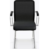 Ergolife Sit 8 Bekleme Koltuğu | Bel Destekli, Fileli, Siyah, Toplantı Sandalyesi - ED.57.1.6A4
