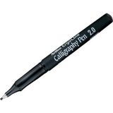 Ergoline Calligraphy Pen 2.0 Kaligrafi Kalemi, 2.0 Mm, Siyah