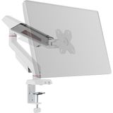 Ergomekan F114 Ultra Beyaz Monitör Standı 17-40 İnç Metal Yapı ile 12 kg Taşıma Kapasitesi