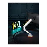 ErgoMekan G100 Gaming 24-45” RGB Monitör Standı (Maks: 13kg)