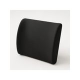 Ergonomik Bel Destek Yastığı, Siyah, 35x34x12 Cm, Yıkanabilir Kılıf, Ayarlanabilir Kemer, Ofis ve Araba için