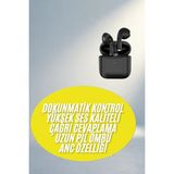 Ergonomik Bluetooth Kulaklık Mikrofonlu Dokunmatik Kontrol