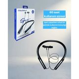 Ergonomik Boyun Bantlı Bluetooth Kulaklık 10 Metre Menzil