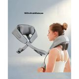 Ergonomik Boyun Masaj Aleti 1800MAH Şarjlı U Tasarım