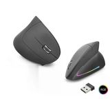Ergonomik Dikey Mouse Dual Mode 1600 Dpi Sessiz Rgb - Siyah Nd1211
