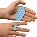 Ergonomik Fitness El Koruyucu, Avuç İçi Koruma Dambıl Fitness Ağırlık Kavrama Pedi Kondisyon, Barfiks, Buz Mavisi Kaymaz Yüzeyli, Halter Ağırlık Çalışmaları için, Spor Ekipmanı El Sağlık Pedi
