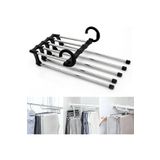 Ergonomik Metal Katmanlı Şal Kravat Pantolon Askılığı Dolap Etek Askılık Organizer Düzenleyici Askı