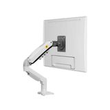 Ergonomik Monitör Standı, 17-32 İnç Uyumlu, Modern Tasarım İle Beyaz Renk