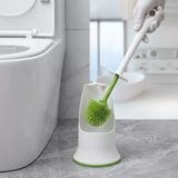 Ergonomik Silikon Tuvalet Fırçası - Belirtilmemiş