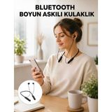 Ergonomik Tasarımlı Bluetooth Kulaklık - Gürültü Azaltmalı, Manyetik Yeni Nesil