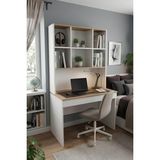 Ergonomik Tasarımlı Genç Odası Çalışma Masası ve Kitaplık Seti