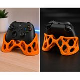 Ergonomik Tasarımlı Joystick Standı – Oyun Kumandası Masaüstü Tutucu | 3D Baskı Tasarım, Kafes Yapısı, Xbox ile Uyumlu, Masaüstü Tutucu, Dekoratif Stand