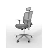 Ergonomik Tasarımlı Yönetici Ofis Koltuğu - Comfort Mood Gray