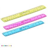 Ergonomik Tutamaçlı 20 Cm Şeffaf Cetvel