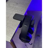 Ergonomik ve Kaydırmaz Keçeli Siyah Masa Kulaklık Standı, Güçlendirilmiş Yapısıyla Shadow Edition