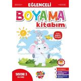 Ergün Collection Eğlenceli Boyama – Seviye 3 (4-5 Yaş)