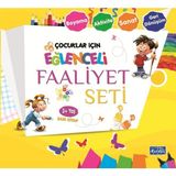 Ergün Collection Eğlenceli Faaliyet Seti - Sarı Kitap - 3+ Yaş