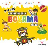 Ergün Collection Etkinliklerle Boyama Kitabı 2 - (2-4 Yaş)