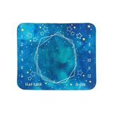 Ergün Collection Hediyesepeti Mavi Uzay Macerası Baby Shower Hediyesi Fotoğraf Çekim Battaniyesi 100X120 cm - --