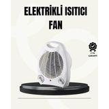 Ergün Collection Mini Elektrikli Isıtıcı – Taşınabilir Fanlı Isıtma Sistemi