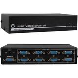 Ergün Collection Powermaster PM-2553 8 Port VGA Dağıtıcı Çoğaltıcı Splitter 9 Volt Adaptörlü 1920X1440 250MHZ