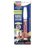 Ergün Collection Vodaseal Çift Uçlu Su Bazlı Kokusuz Kalıcı Derz Kalemi Beyaz
