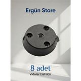 Ergün Store Açılı Zigon Sehpa Orta Sehpa Ayak Bağlantı Aparatı 10 Derece 8 Adet