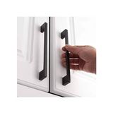 Ergün Store Erg Alüminyum Metal Lüx Köprü Kulp Modern Mutfak Çekmece Vestiyer Kulp (96MM-128MM Çift Ölçü) - 200 Adet
