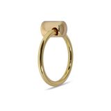 Ergün Store Halka Sarkaç Kulp Halka 6 cm Çekmece Dolap Mobilya Kulp Gold Renk - 1 Adet