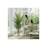 ERHAN FLOWERS ERH-A-1257 Yapay Areka Palmiyesi Beyaz Gold Saksı 160 Cm