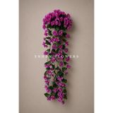 ERHAN FLOWERS YAPAY MENEKŞE SARMAŞIK DEMETİ MOR 75CM (SAKSISIZ)