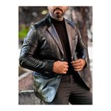 ErhanKorkmazShoes Erkek Gerçek Deri Blazer Ceket