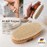 ERHCE At Kılı Fırça Selülit Karşıtı %100 Doğal Vücut Fırçası