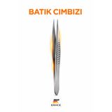 ERHCE Batık Cımbızı Paslanmaz Çelik ince sivri Uçlu Hassas Kıl tüy alma Cımbız