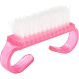 ERHCE Unisex Tırnak Temizleme Fırçası Pembe Renkli Özellikli Temizlik Aracı