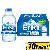 Erikli Doğal Kaynak Suyu 330 ml Pet Şişe 12'li x 10 Paket Çok Al Az Öde