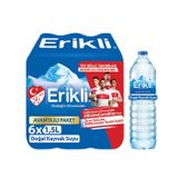 Erikli Doğal Kaynak Suyu Pet Şişe 6x1.5 L