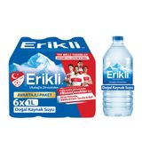 Erikli Doğal Kaynak Suyu Pet Şişe 6x1 L