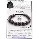 Erilsa Sertifikalı AAA+ Kalite Gerçek Terahertz - Şungit (Shungite) Taşı Bileklik