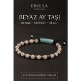Erilsa Sertifikalı Beyaz Ay Taşı ve Terahertz Bileklik – Sezgi ve Dengeyi Güçlendiren Kombin