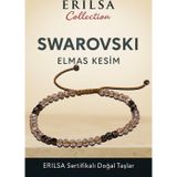 Erilsa Sertifikalı Fasetli Terahertz Swarovski Taşı Bileklik İnce Model – Zarif ve Işıltılı Tasarım