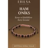 Erilsa Sertifikalı Ham İşlenmemiş Oniks Taşı Bileklik – Kötülüklere Karşı Korur