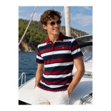 Erimeks Erkek Polo Yaka Çizgili T-Shirt